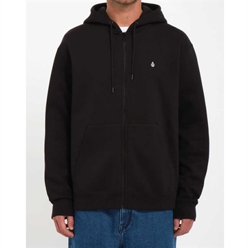 Volcom Sweat Single Stone Zip Black